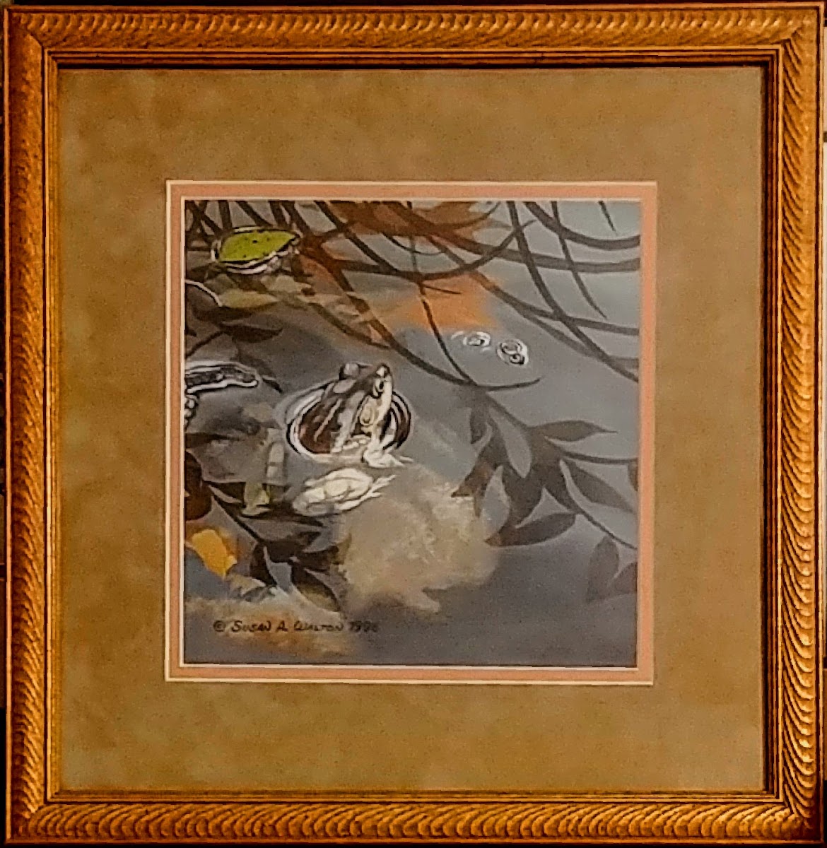 Patience ~ Wood Frog